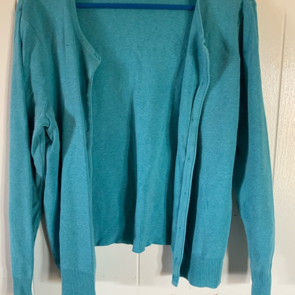 Women's Teal Blue Sweater size XL